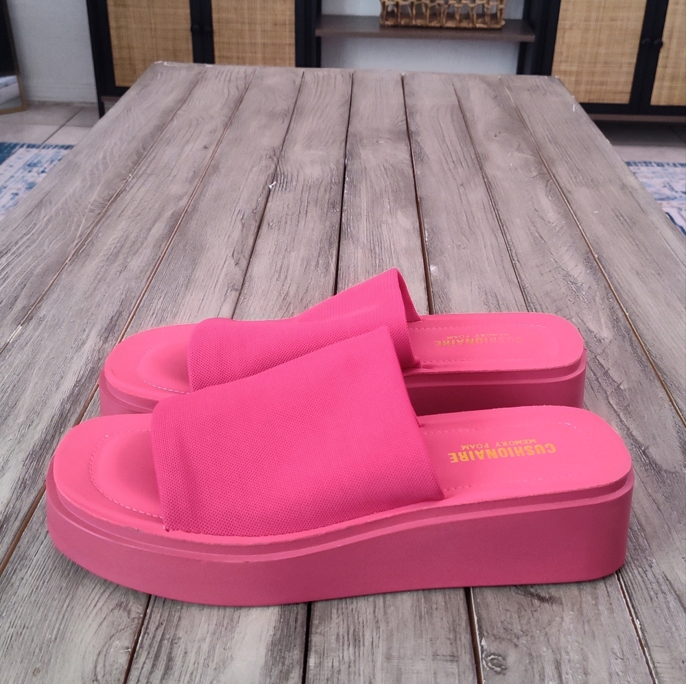 Vibrant Pink Platform Sandals - image 7